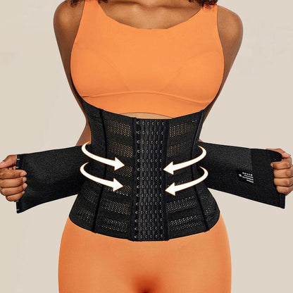 Women'S Sports Waist Trainer Belt, Waist Trimmer, Corset Waist Trainer Belt, Sweat Belt for Men & Women, Gym Accessories